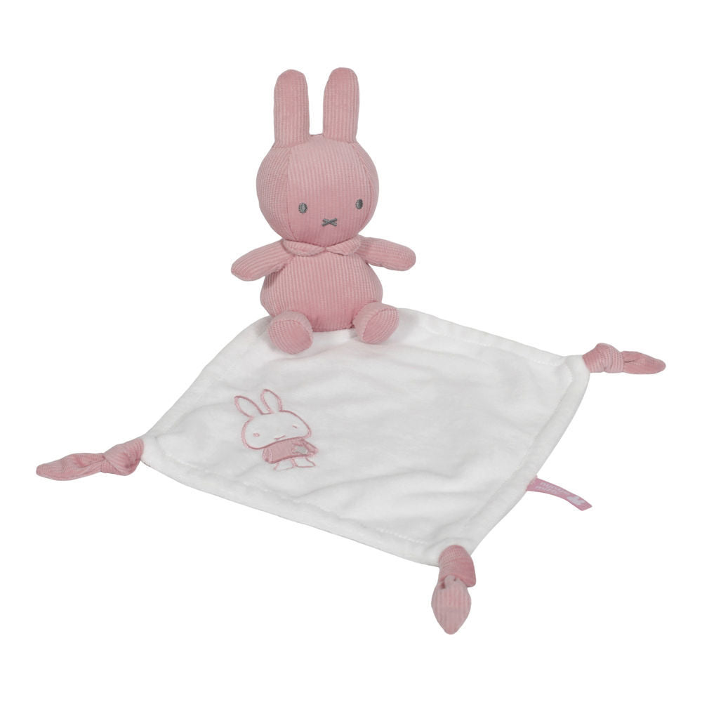 Miffy Kuscheltuch Pink baby rib