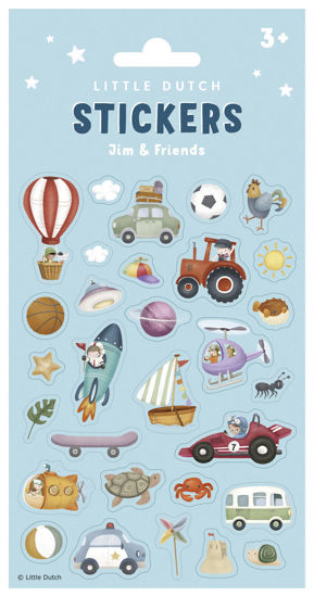 Stickerset Jim & Friends