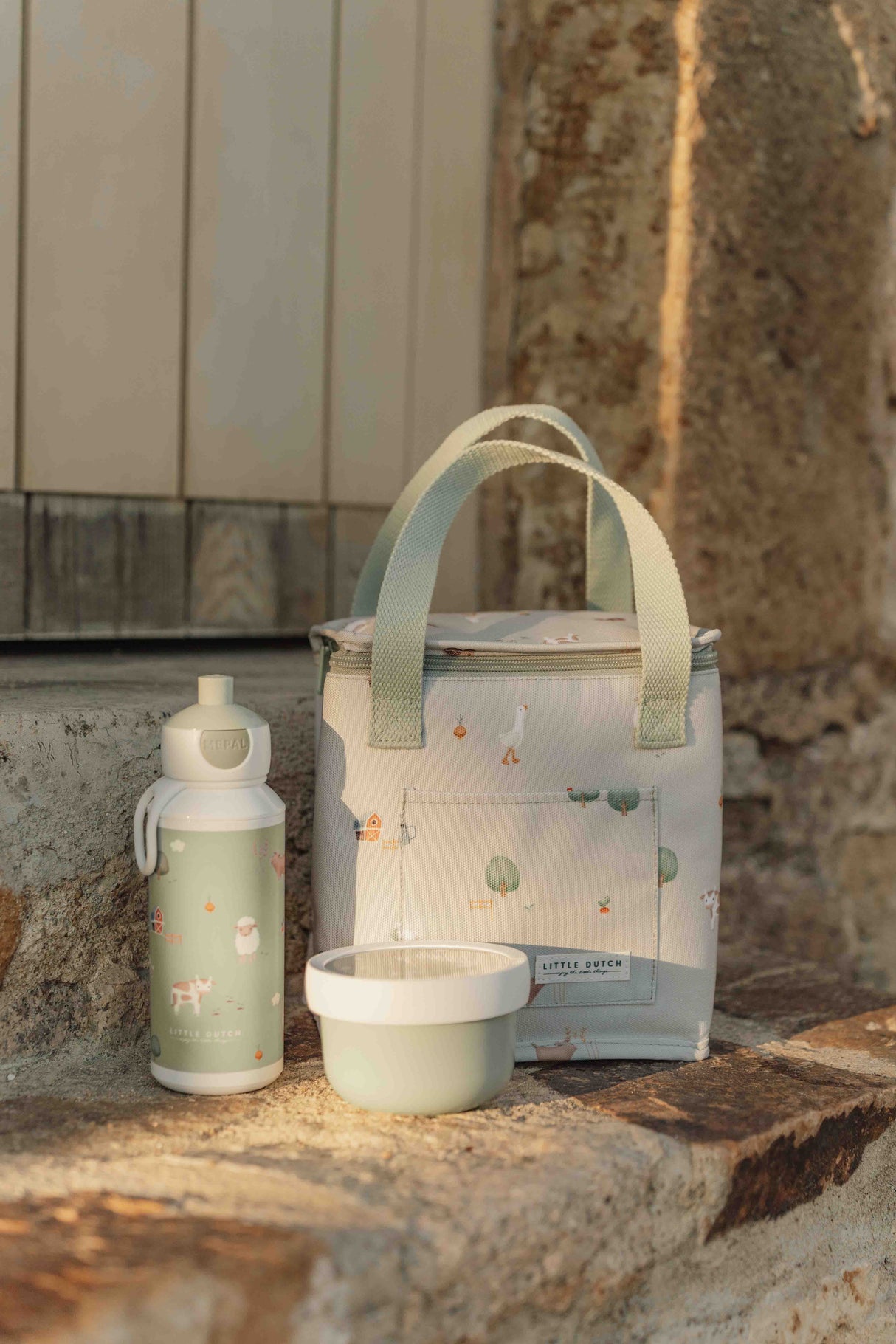 Trinkflasche Pop-up Little Farm 400ml