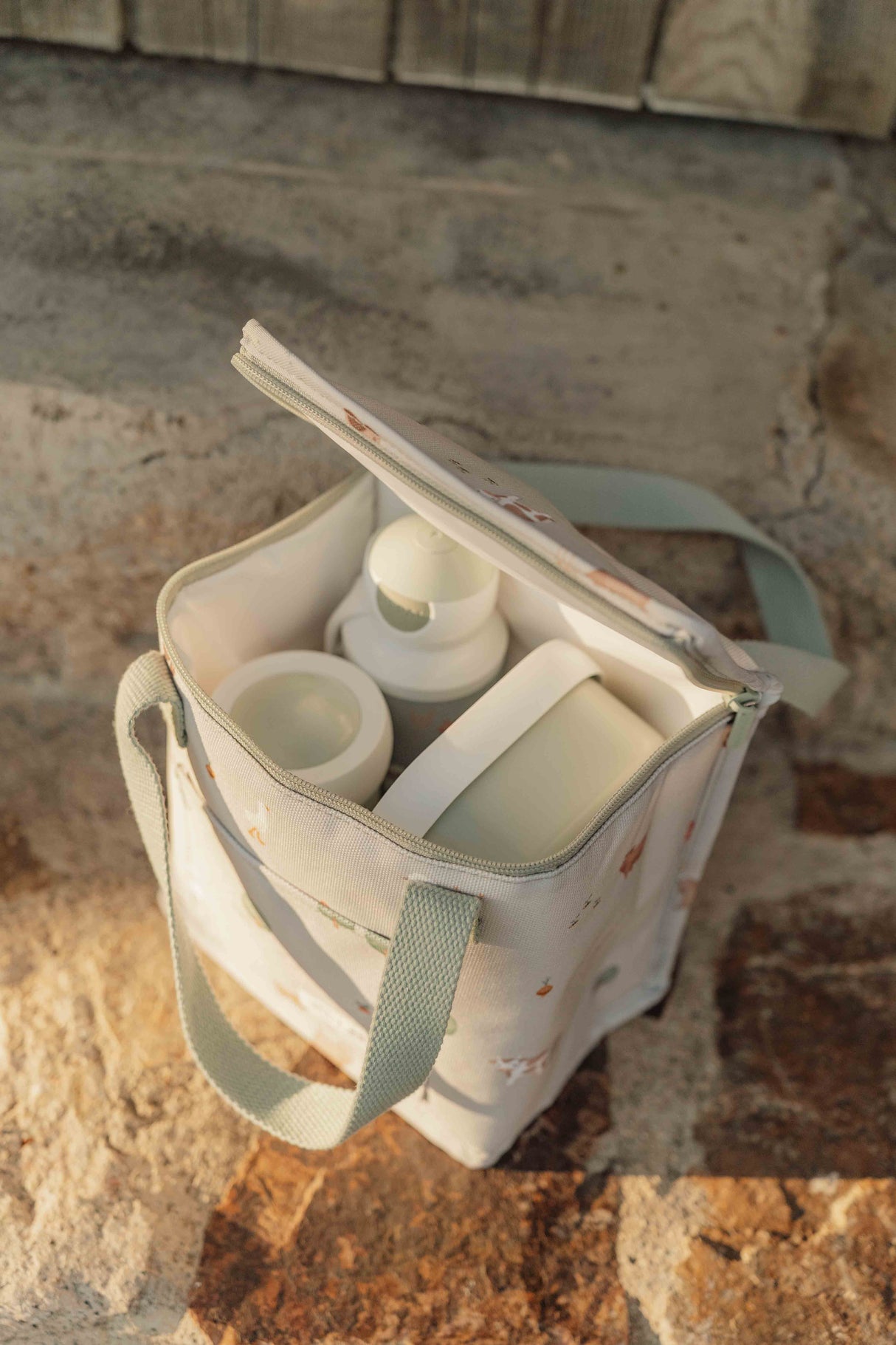 Trinkflasche Pop-up Little Farm 400ml