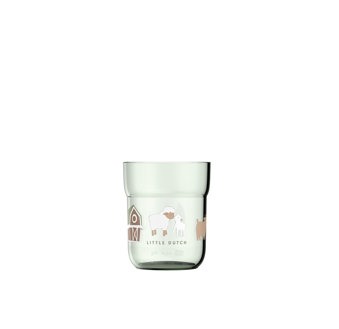 Kinder Trinkglas Mio 250 ml Little Farm