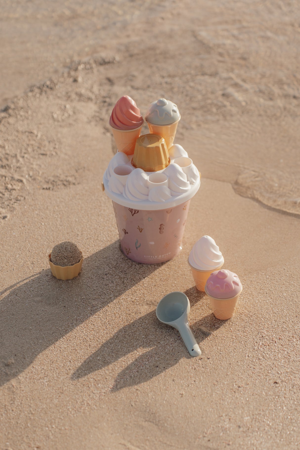 Little Dutch Ice Cream Bucket Set Ocean Dreams Pink