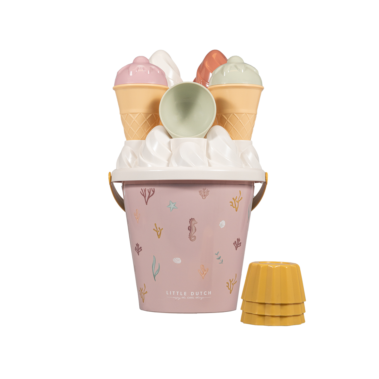 Little Dutch Ice Cream Bucket Set Ocean Dreams Pink