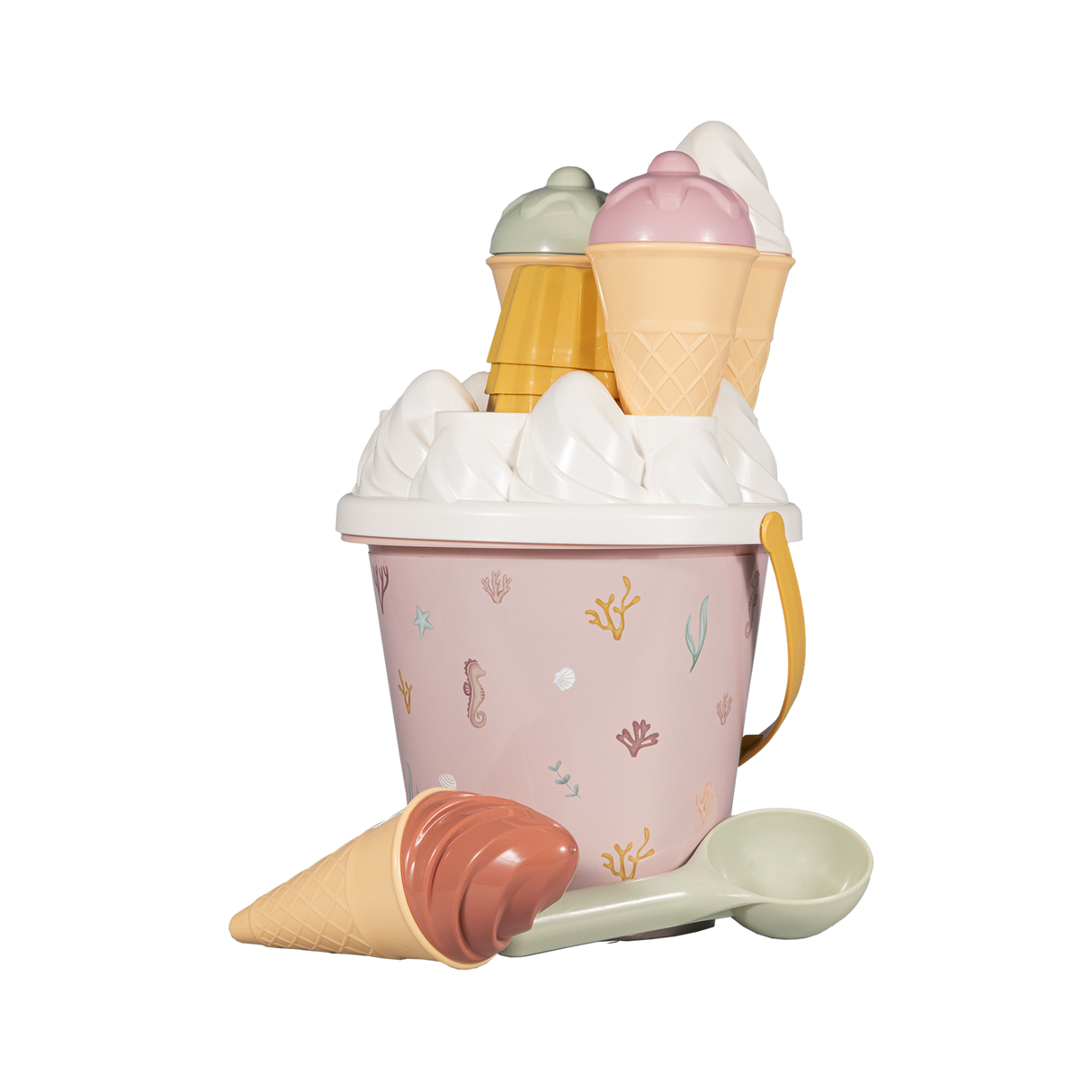 Little Dutch Ice Cream Bucket Set Ocean Dreams Pink