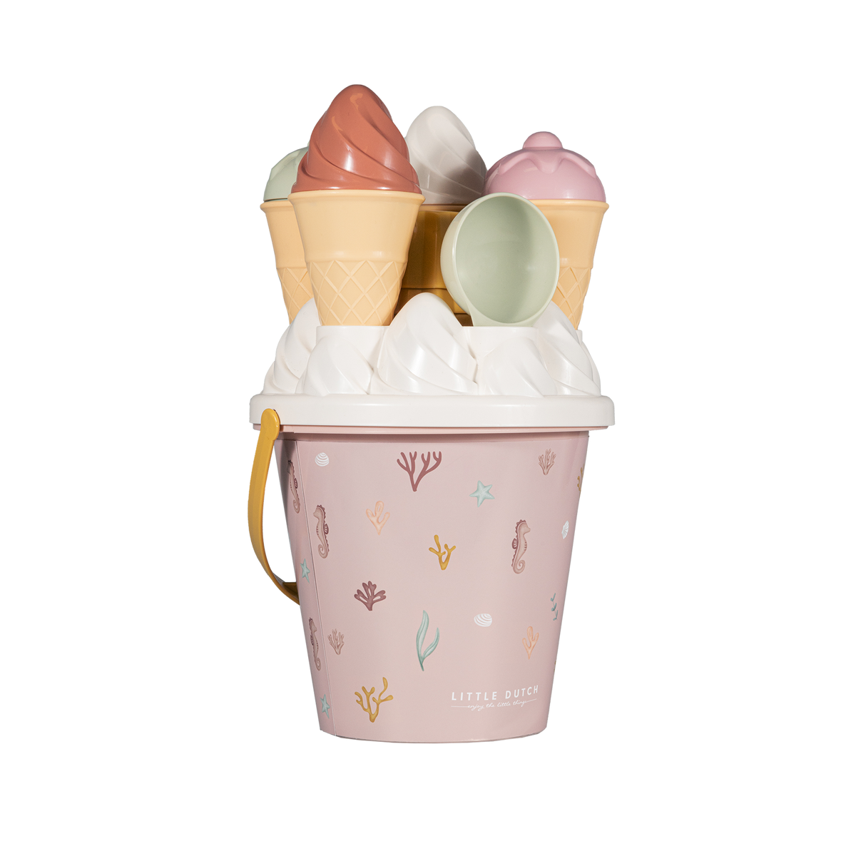 Little Dutch Ice Cream Bucket Set Ocean Dreams Pink