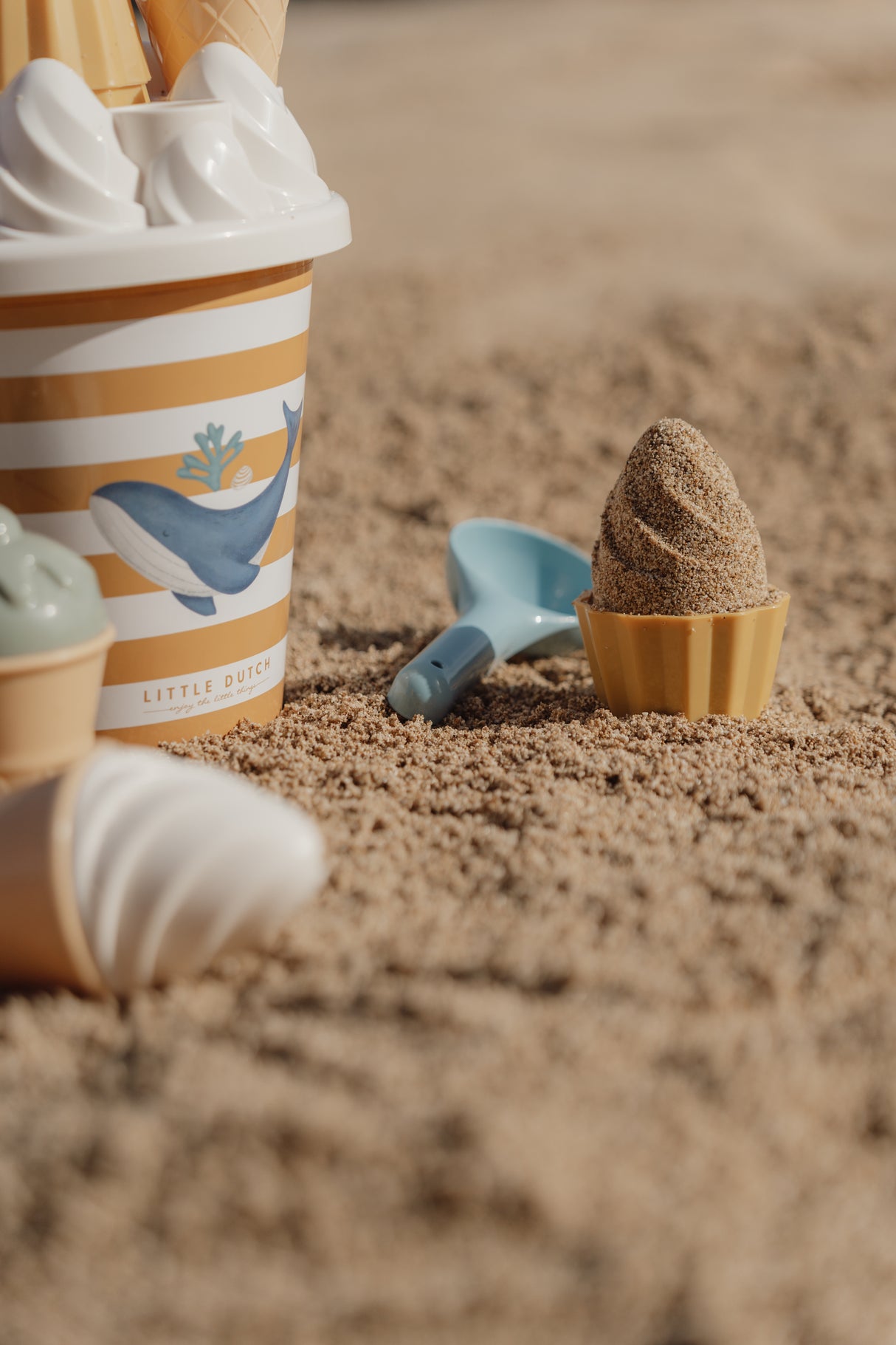 Little Dutch Ice Cream Bucket Set Ocean Dreams Blau