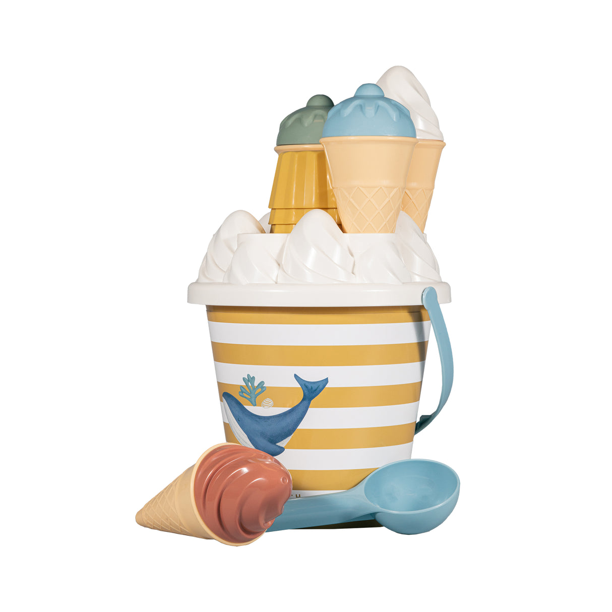 Little Dutch Ice Cream Bucket Set Ocean Dreams Blau
