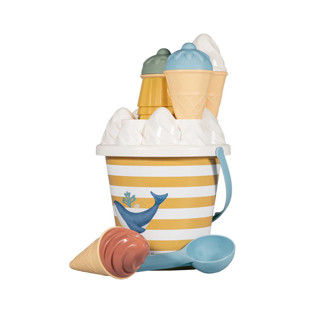 Little Dutch Ice Cream Bucket Set Ocean Dreams Blau