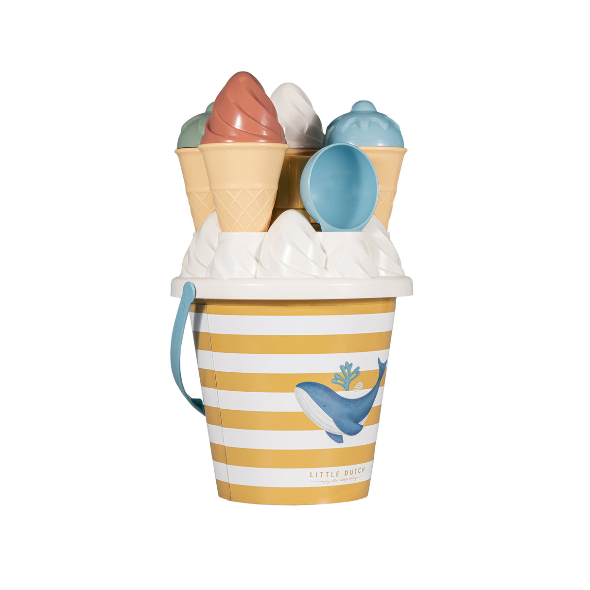 Little Dutch Ice Cream Bucket Set Ocean Dreams Blau