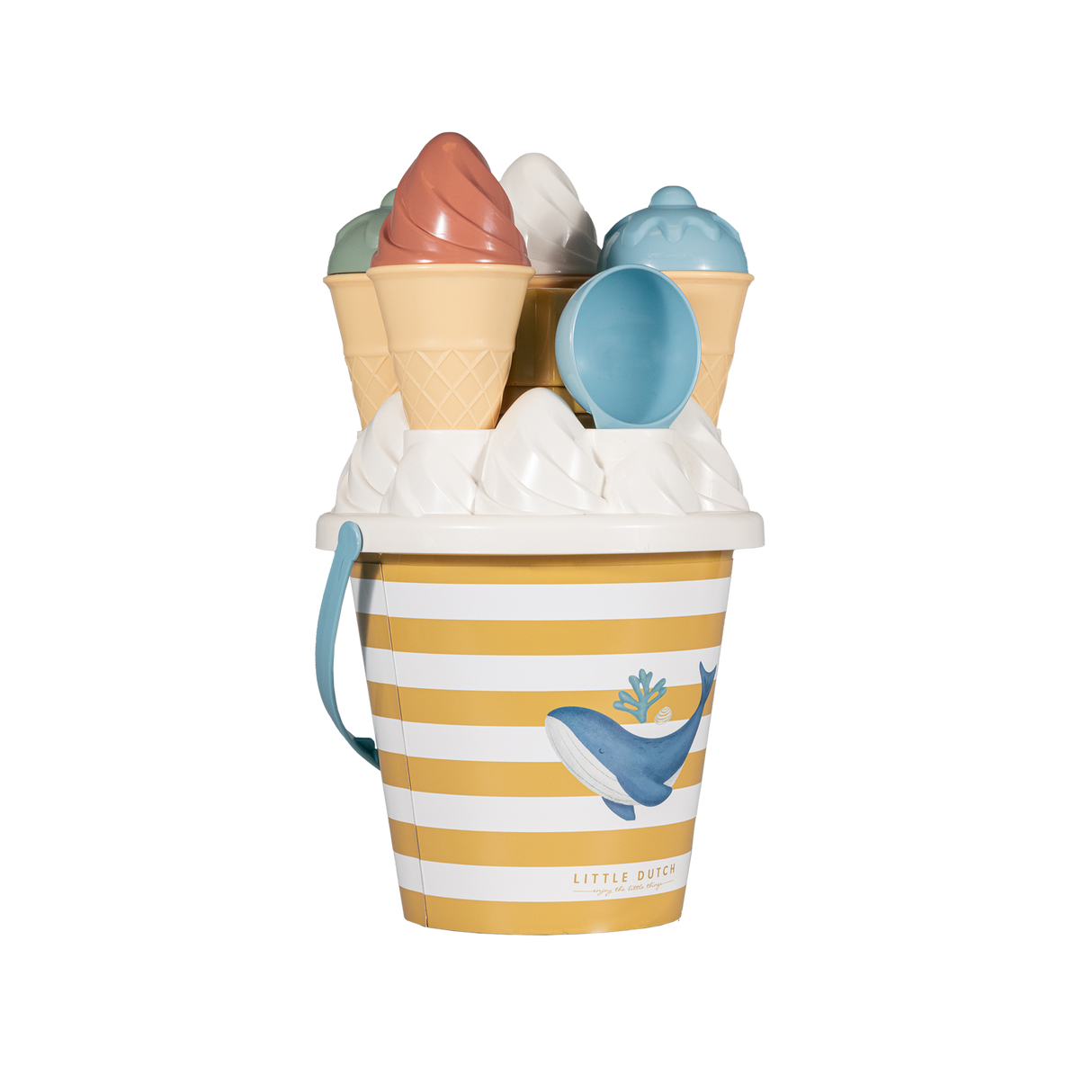 Little Dutch Ice Cream Bucket Set Ocean Dreams Blau