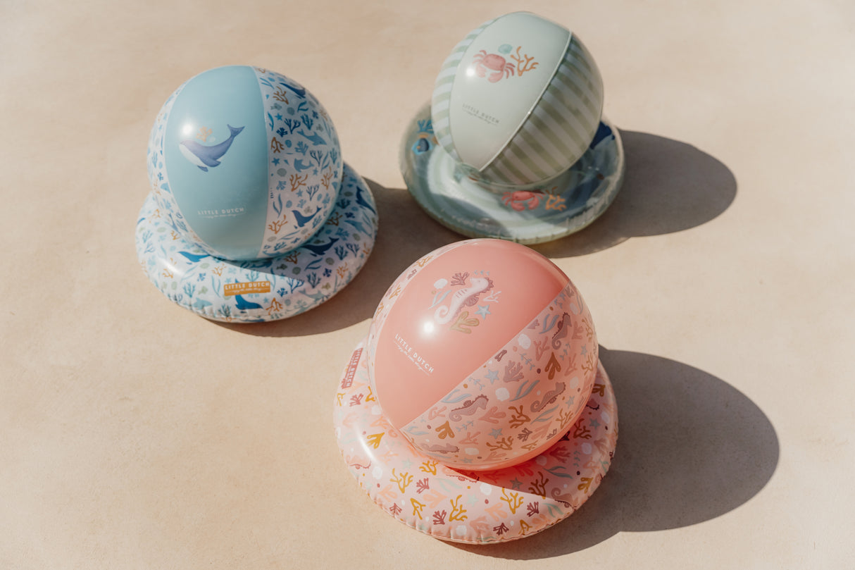 Little Dutch Beach Ball Ocean Dreams Blau