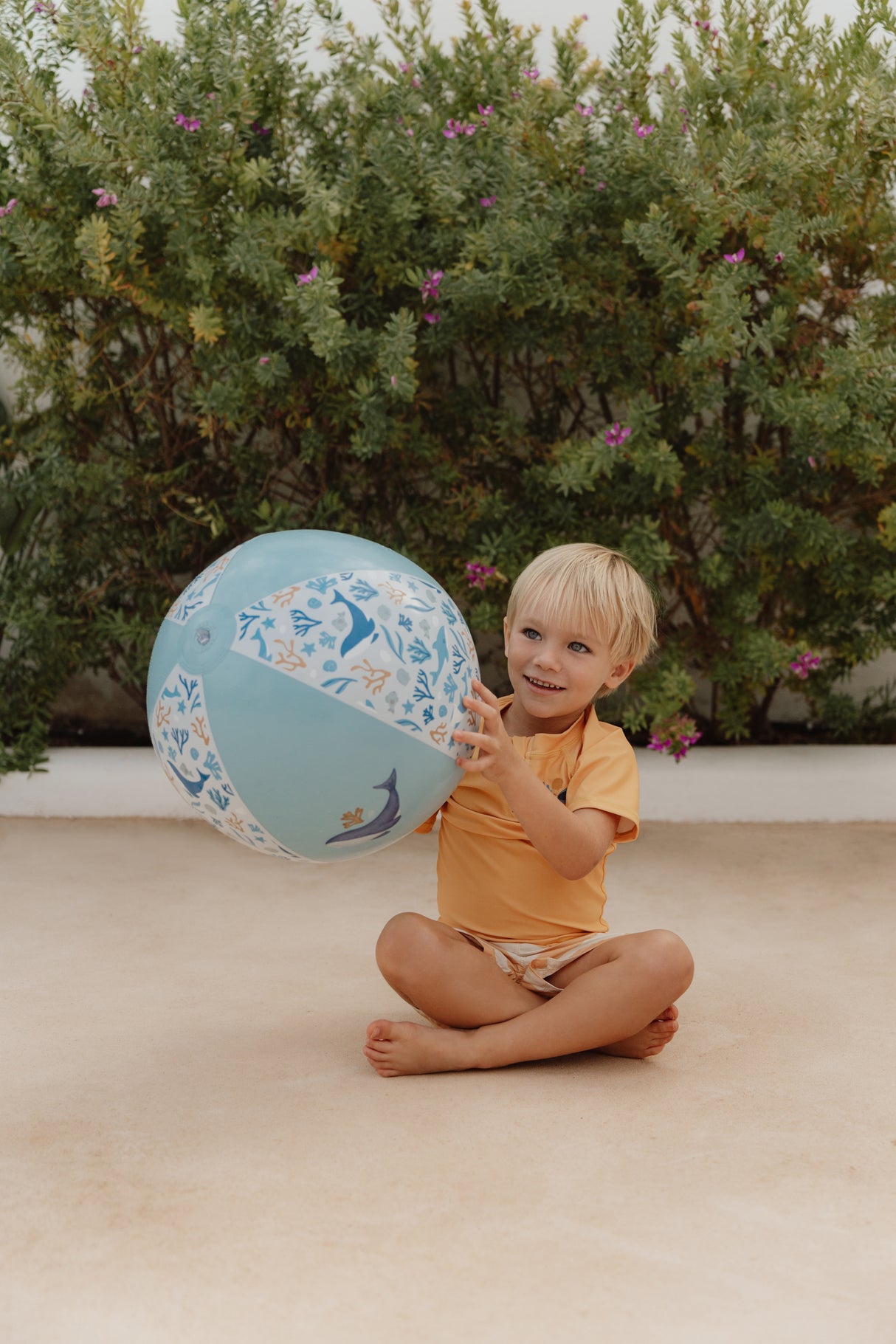 Little Dutch Beach Ball Ocean Dreams Blau