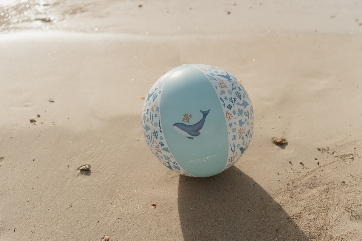 Little Dutch Beach Ball Ocean Dreams Blau