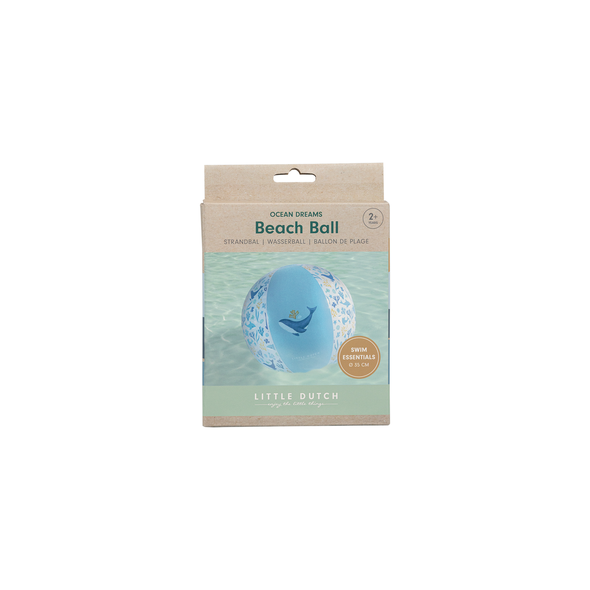 Little Dutch Beach Ball Ocean Dreams Blau