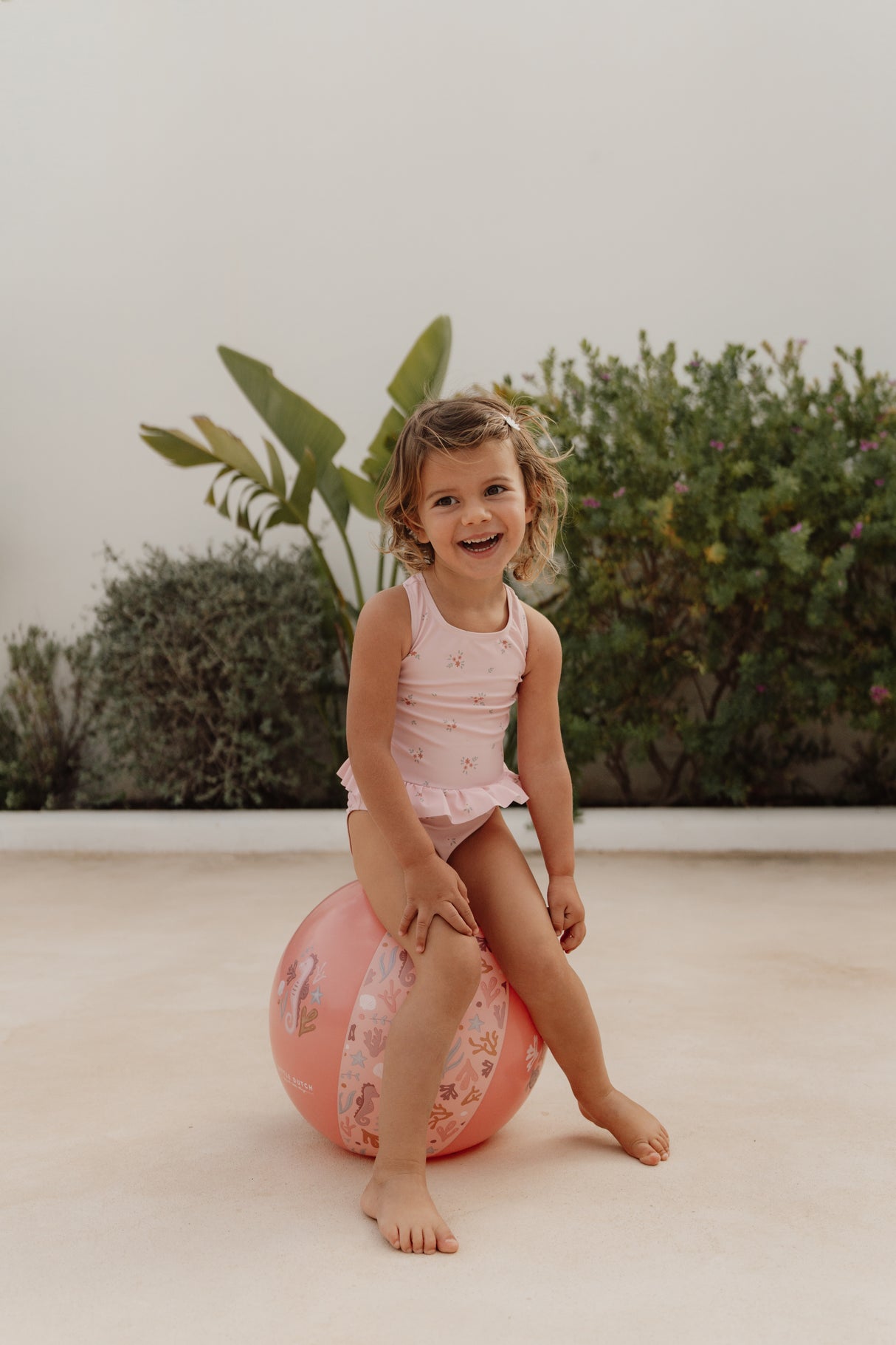 Little Dutch Beach Ball Ocean Dreams Pink