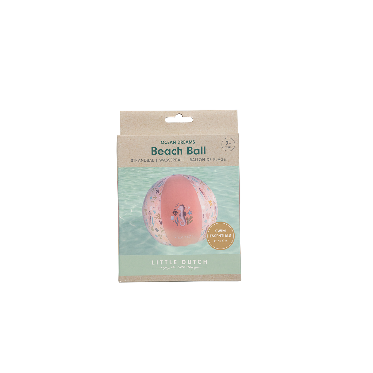 Little Dutch Beach Ball Ocean Dreams Pink