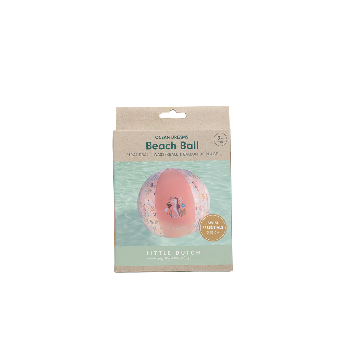 Little Dutch Beach Ball Ocean Dreams Pink