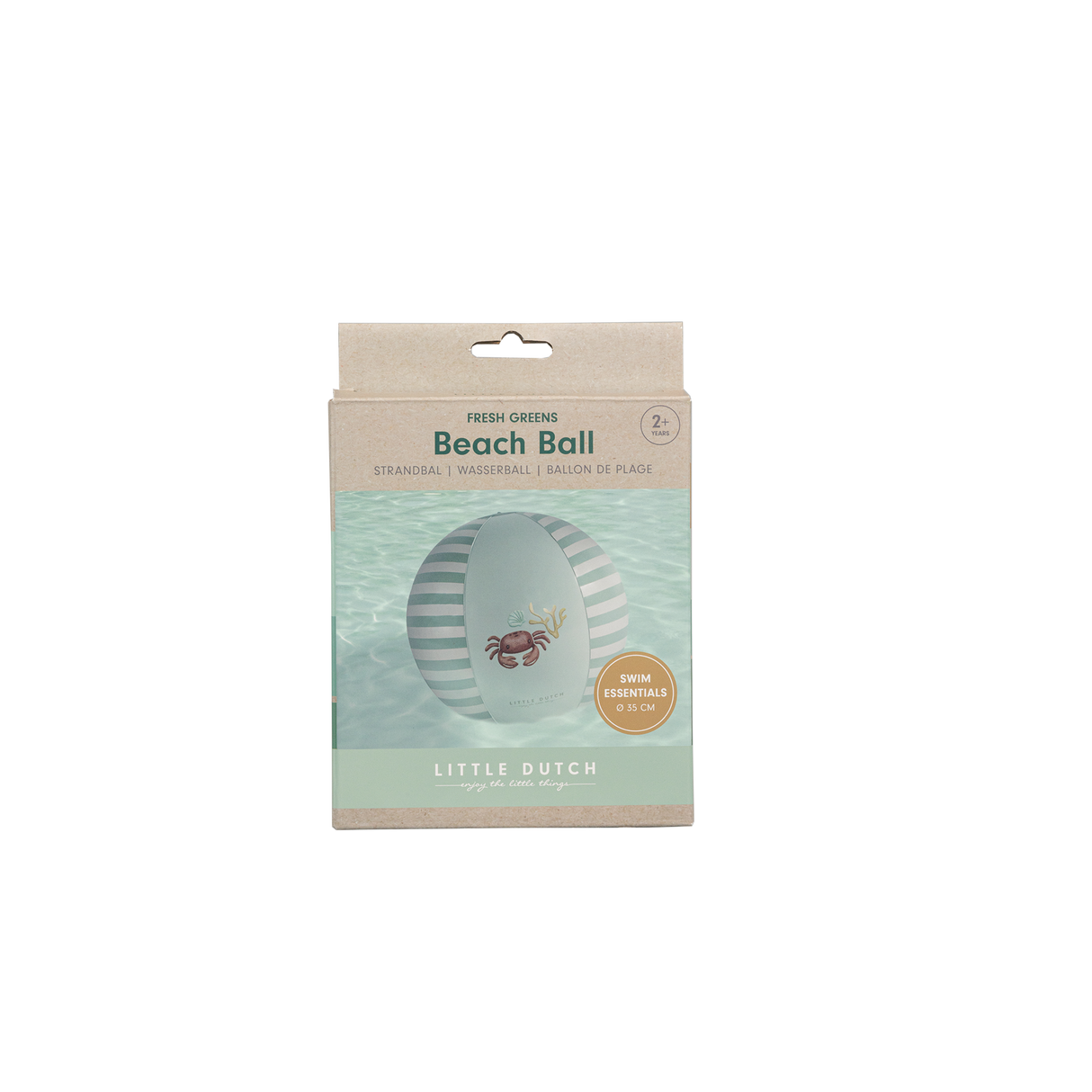 Little Dutch Beach Ball Fresh Grün