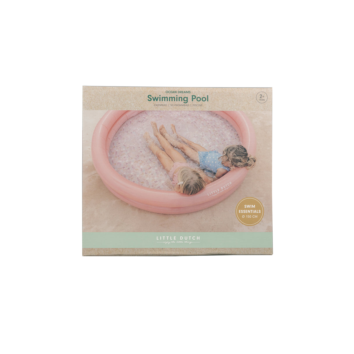 Little Dutch Pool Ocean Dreams Pink 150 cm