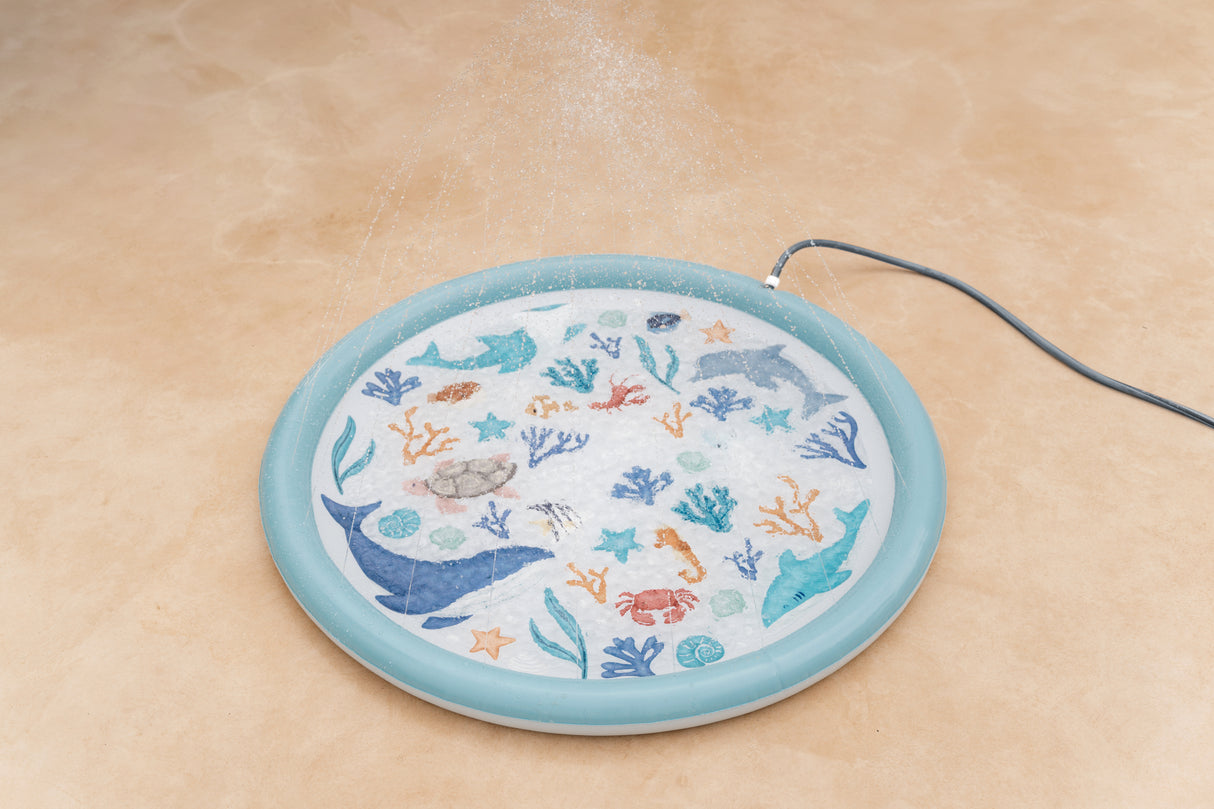 Little Dutch Sprinkler Matte Ocean Dreams Blau 150 cm