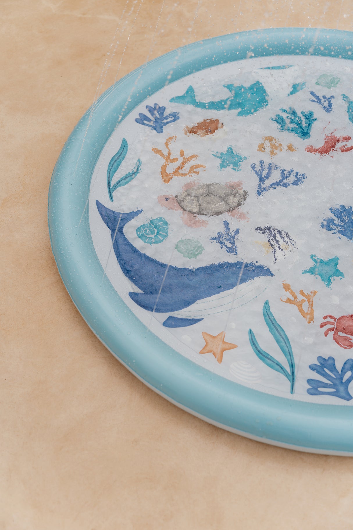 Little Dutch Sprinkler Matte Ocean Dreams Blau 150 cm