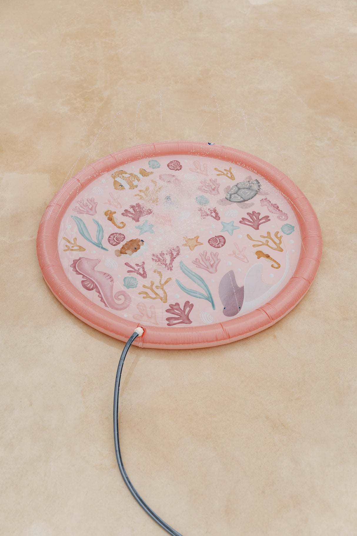 Little Dutch Sprinklermatte Ocean Dreams Pink 150 cm