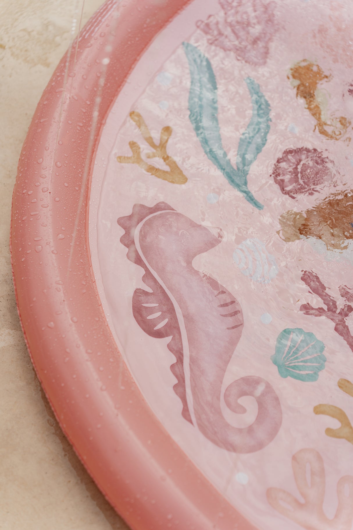Little Dutch Sprinklermatte Ocean Dreams Pink 150 cm