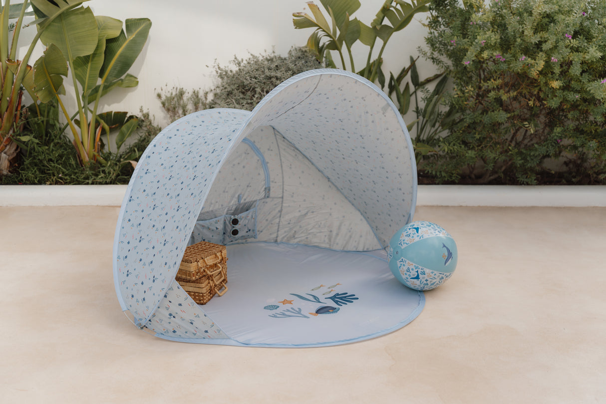 Little Dutch Beach Tent Ocean Dreams Blau