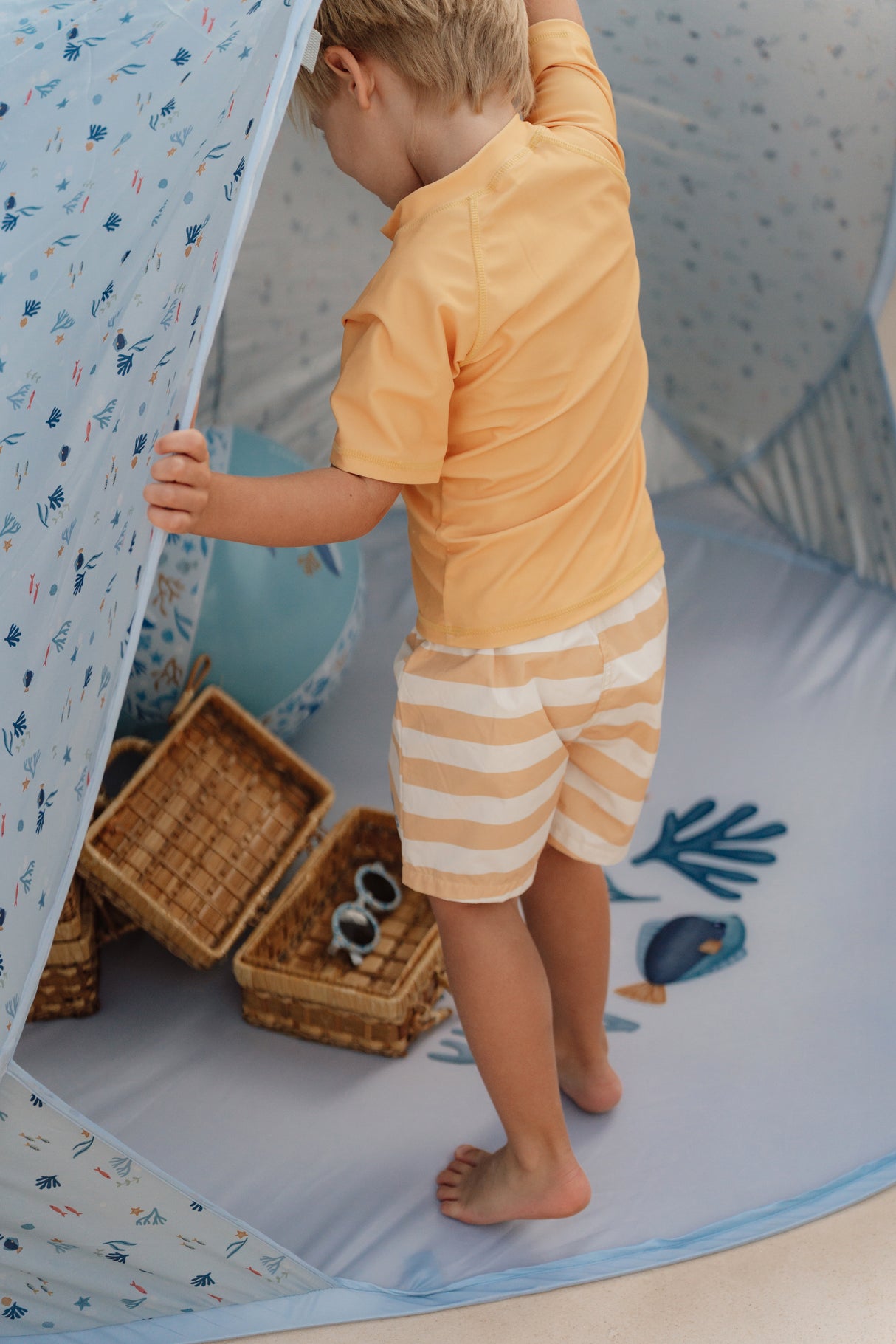 Little Dutch Beach Tent Ocean Dreams Blau