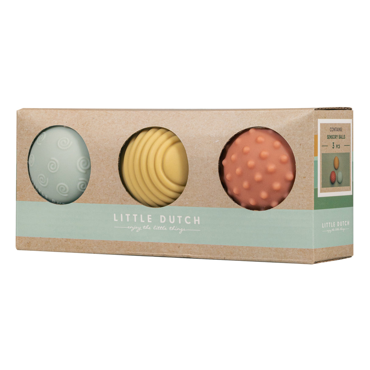 Little Dutch Farm Sensory Balls set/3
