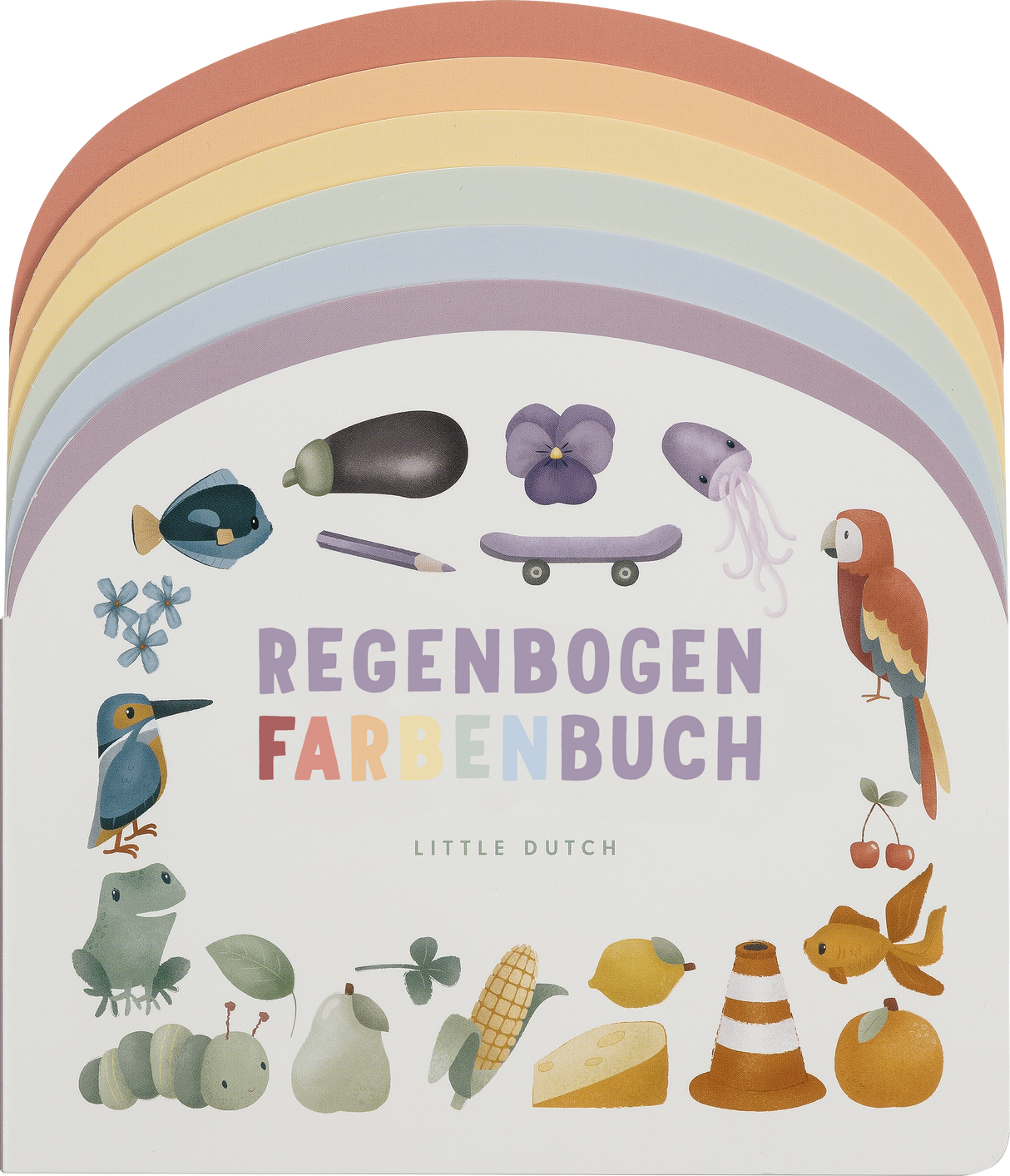 Little Dutch Regebogen Farbenbuch