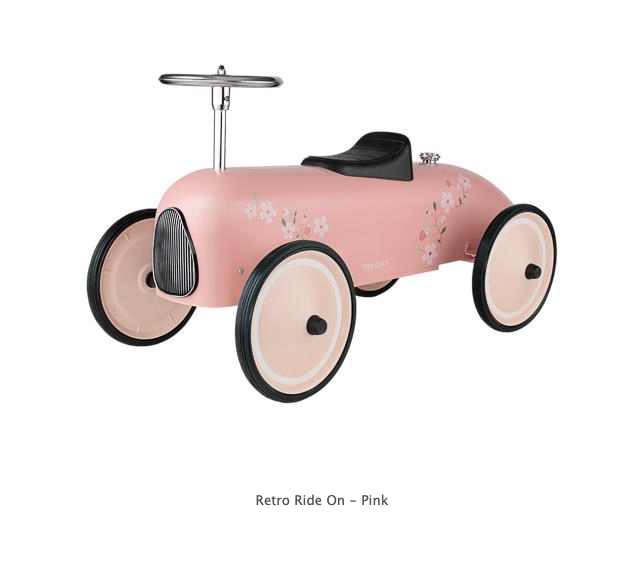 Little Dutch Retro Ride-on Pink