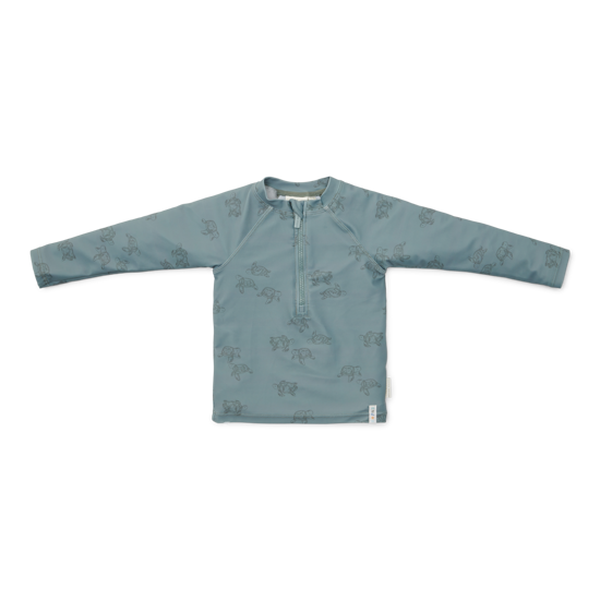 Schwimm T-shirt langärmlig Turtle Island
