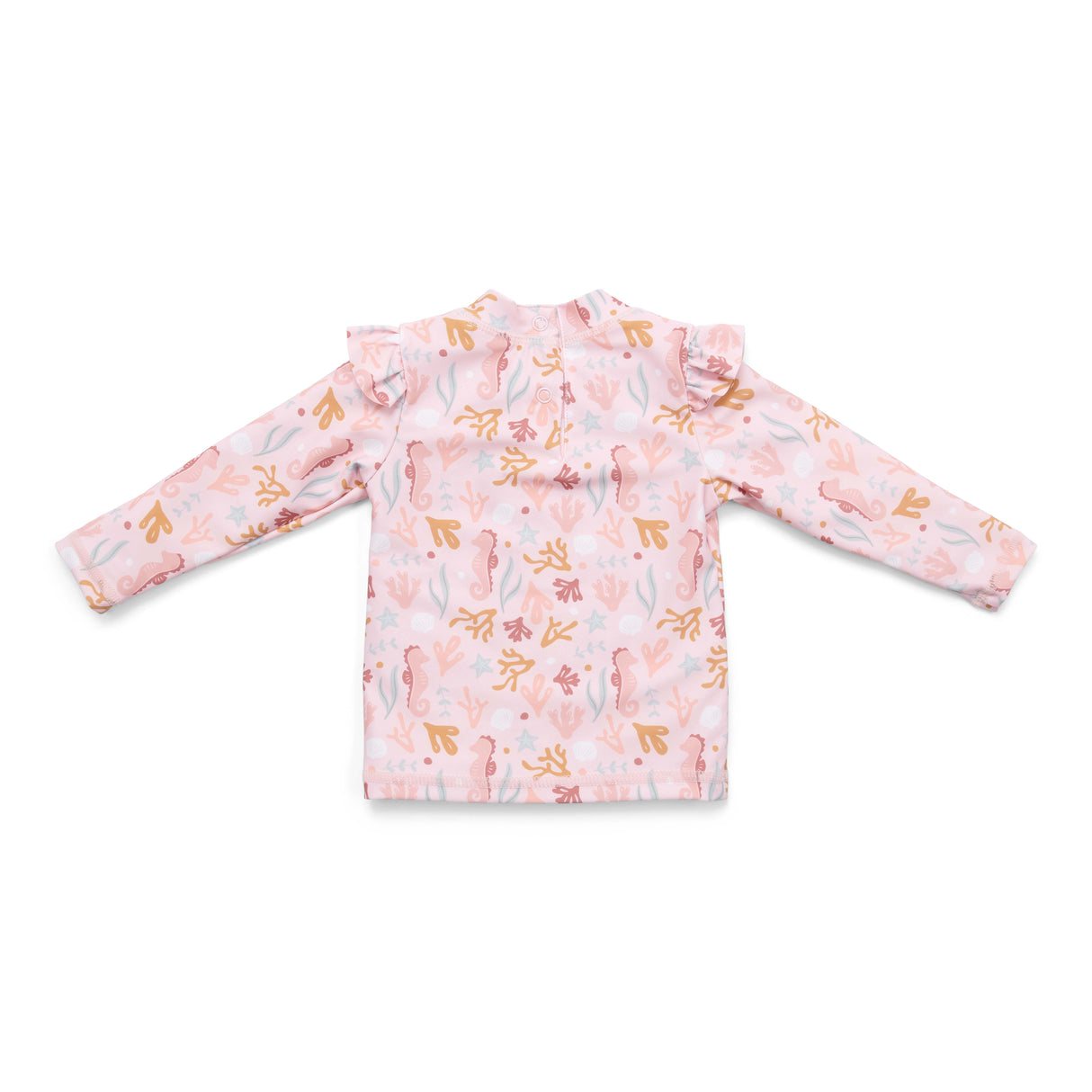 Schwimm T-shirt langärmlig ruches Ocean Dreams Pink