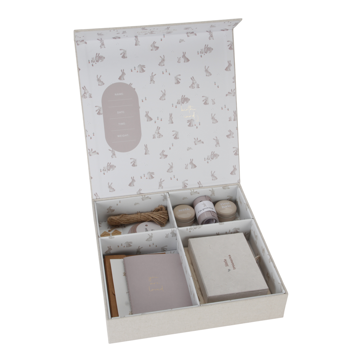 Little Dutch Memory Box für Erinnerungen Baby Bunny FSC