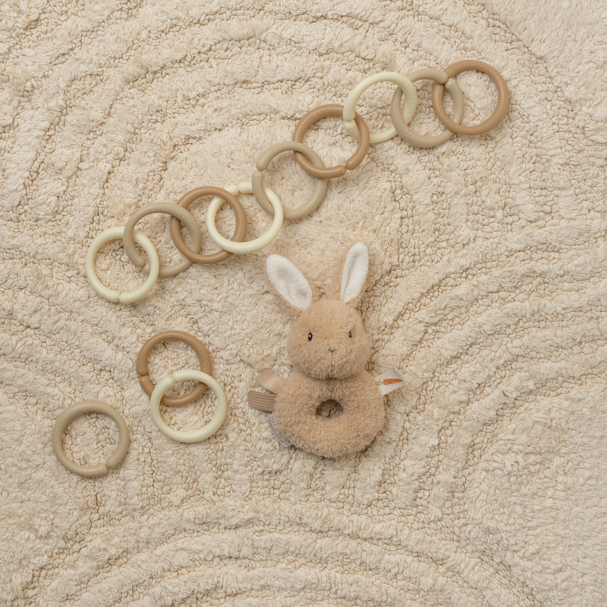 Little Loops Spielringe Beige