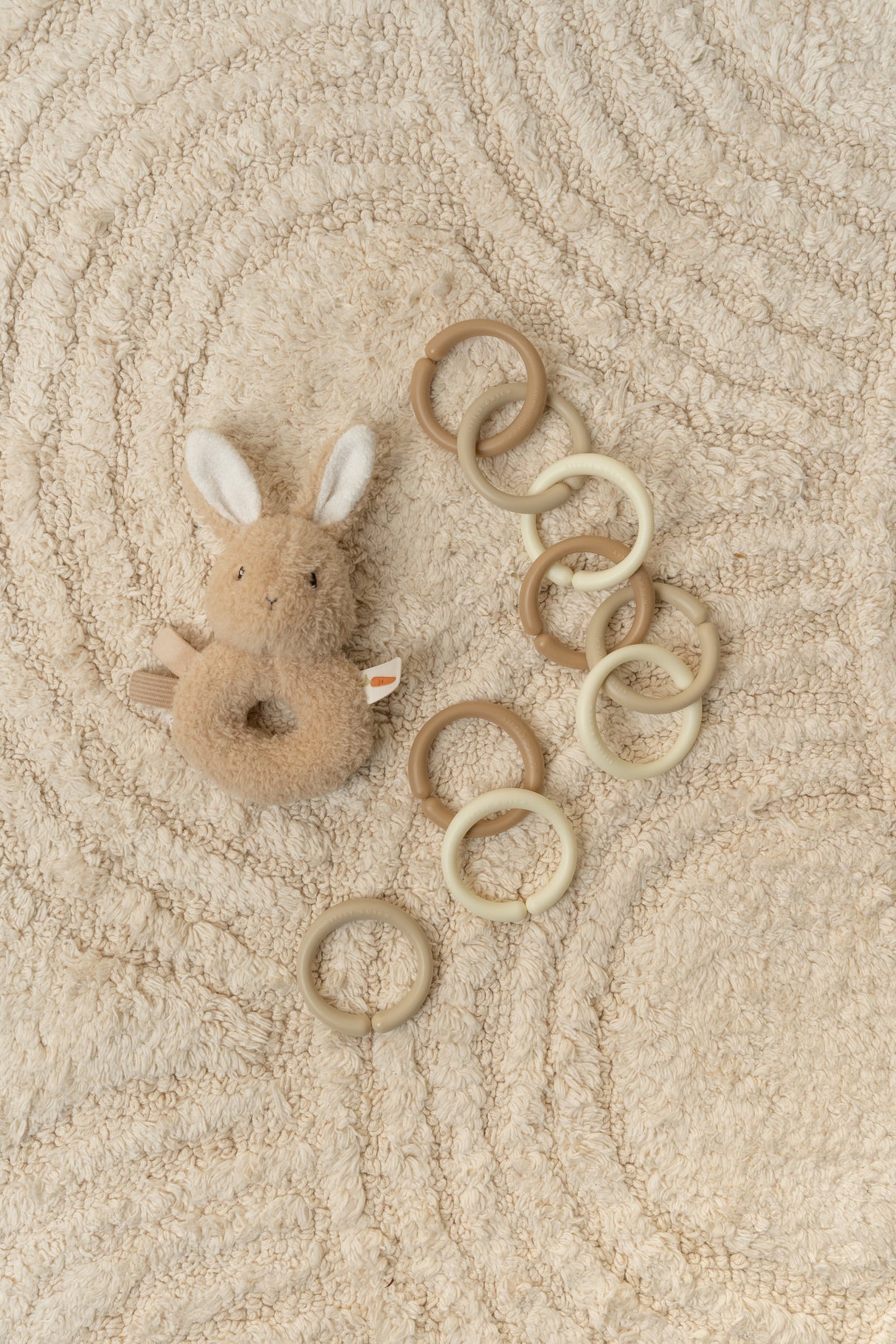 Little Loops Spielringe Beige