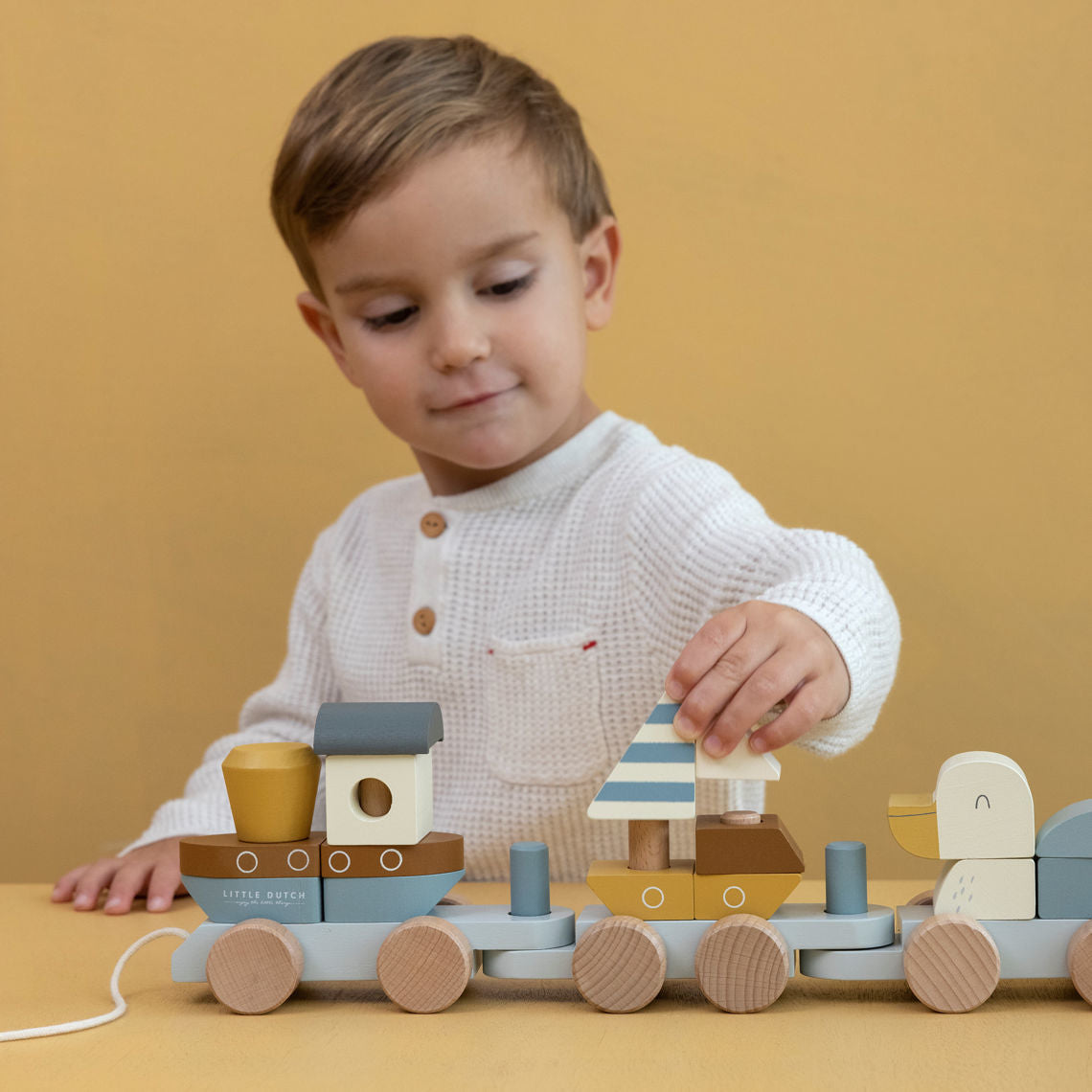 Eisenbahn mit Steck-Formen Sailors Bay FSC