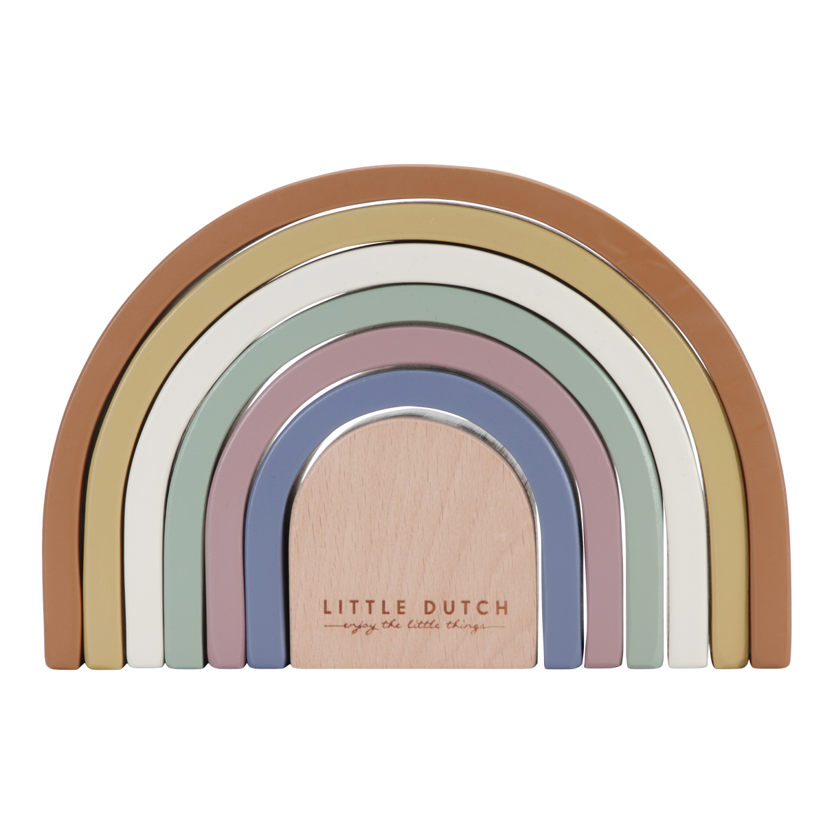 Vintage Regenbogen aus Holz FSC