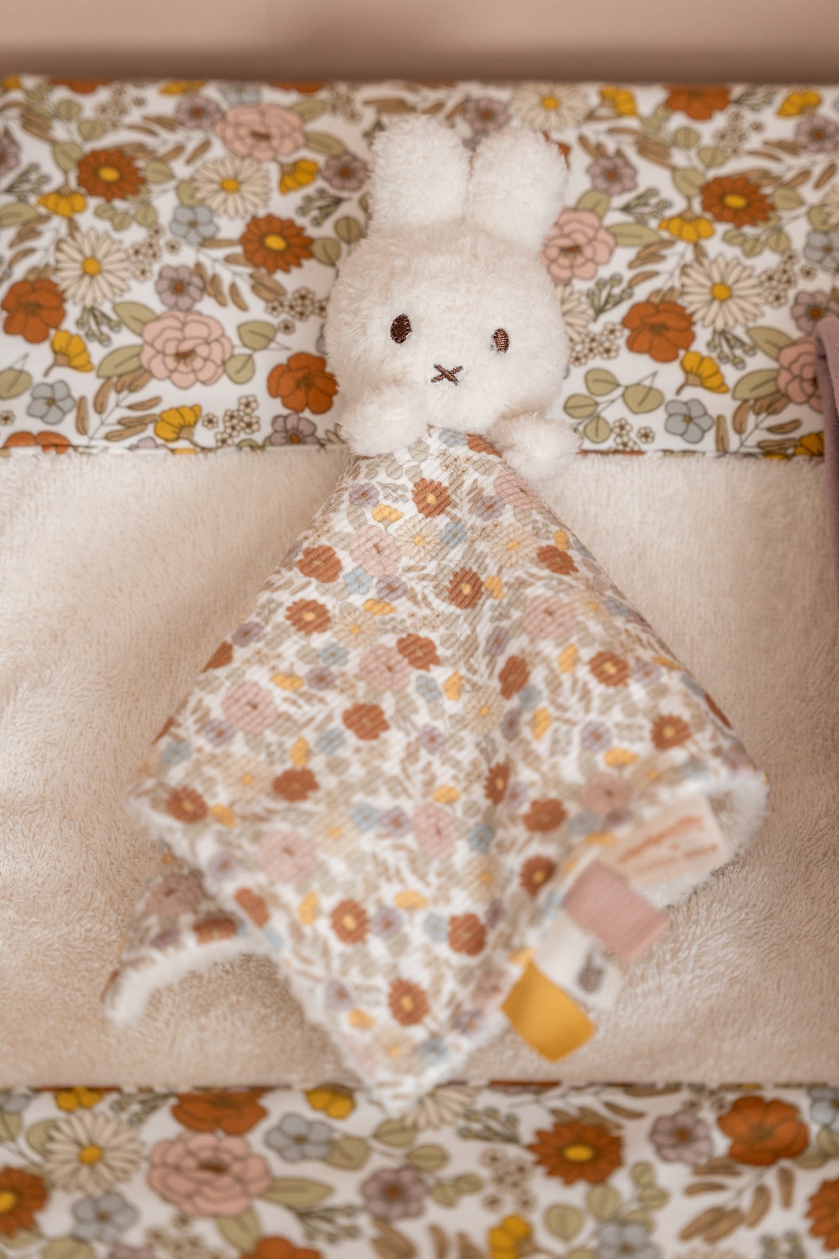 Vintage Little Flowers Kuscheltuch
