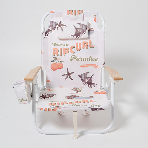 Luxe Beach Chair Welcome to Paradise Chalk (SS25)