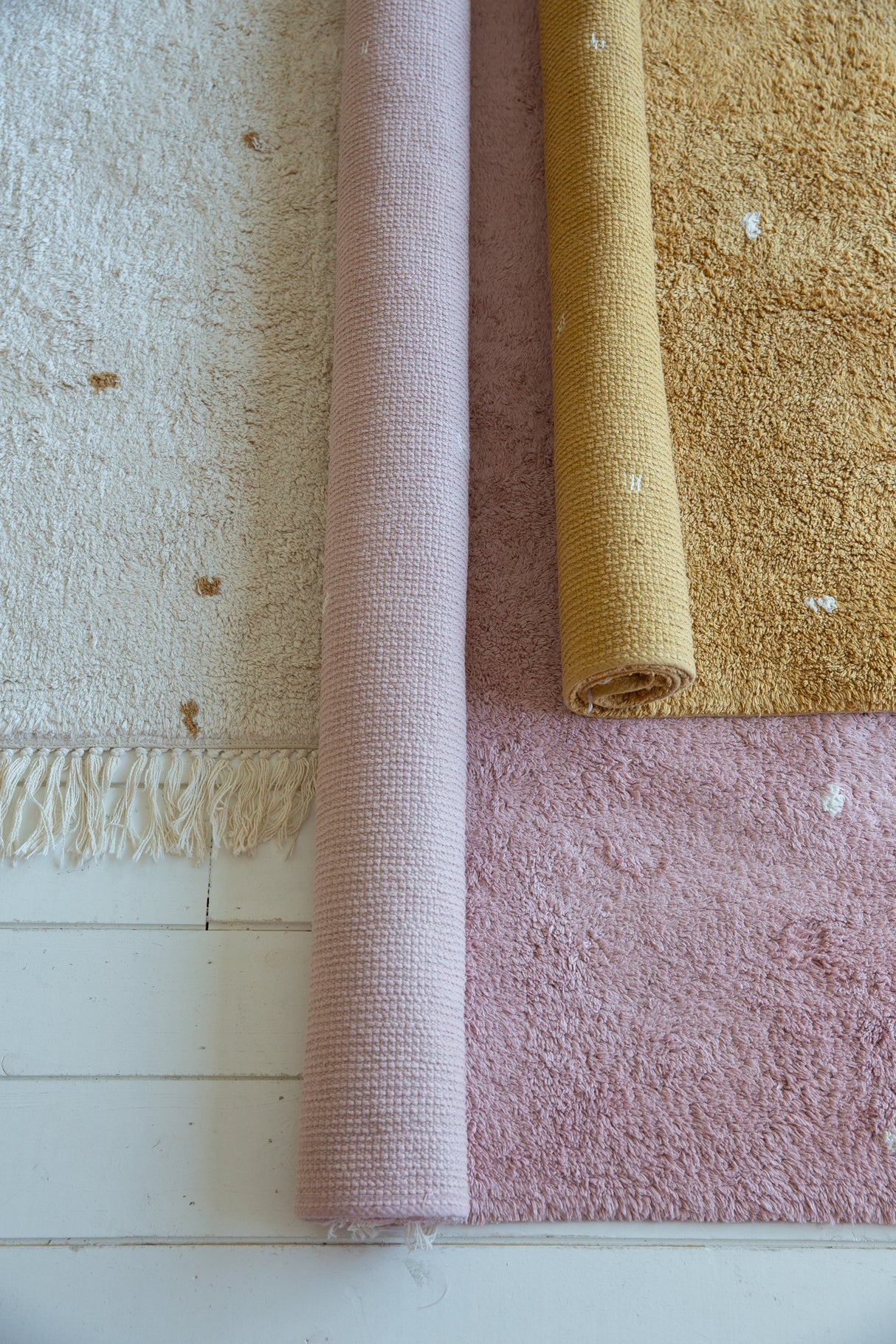 Teppich Pure pink dot 170x120cm