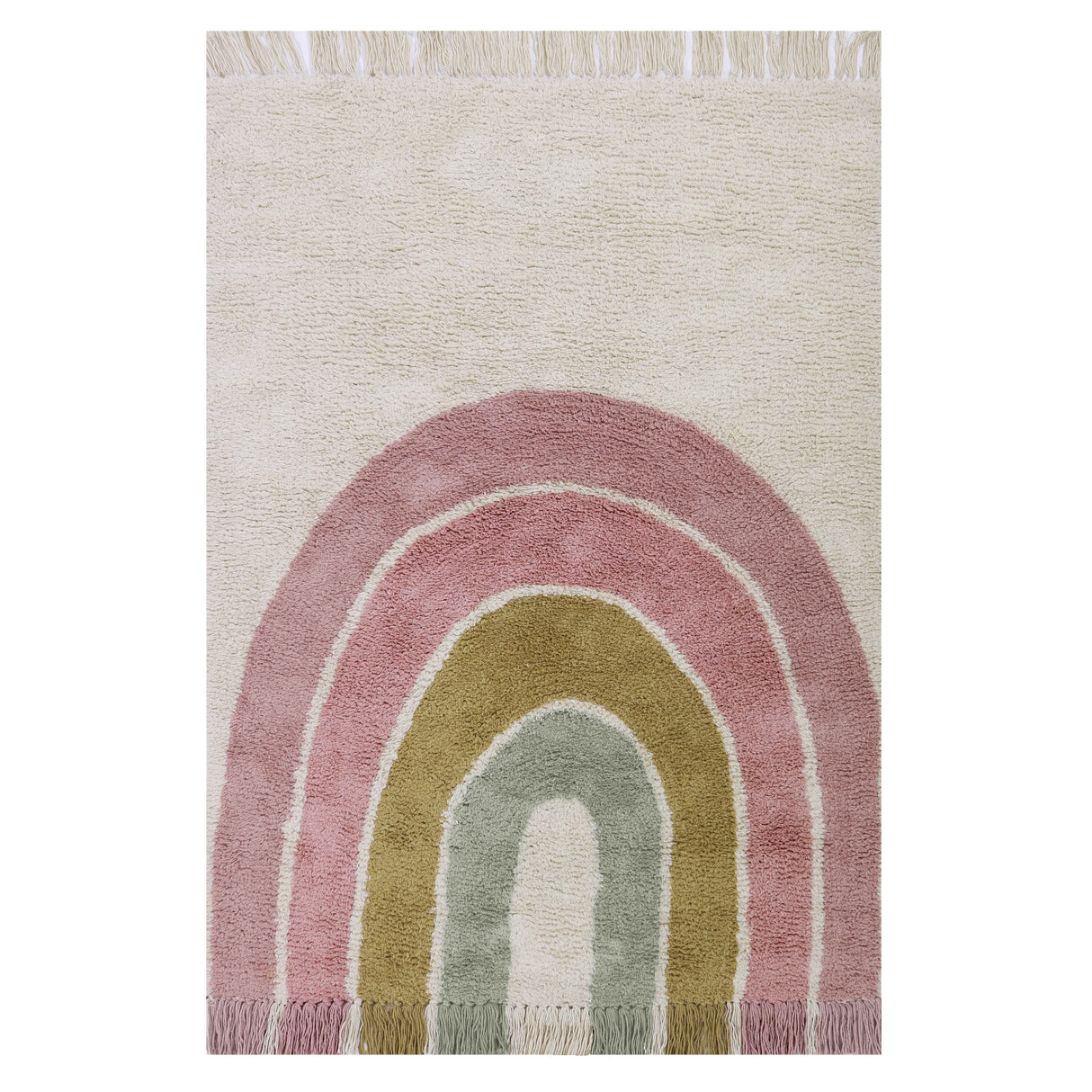 Teppich Rainbow Pink 130 x 90 cm