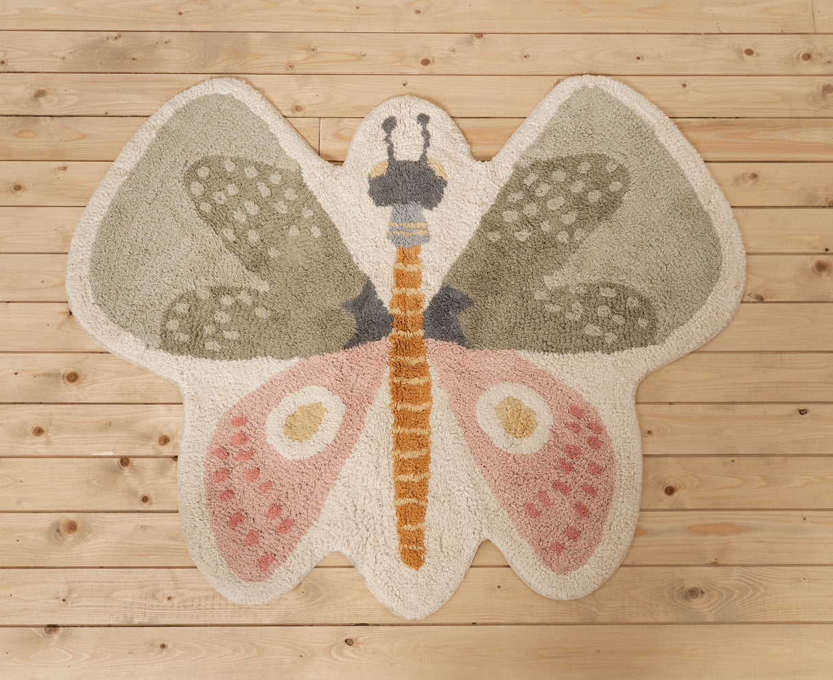 Teppich Butterfly - 94x110 cm
