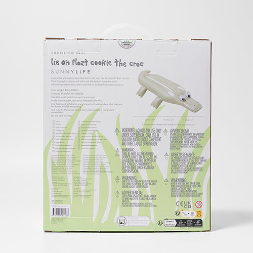 Aufblasbare Luftmatratze für Kinder Krokodil