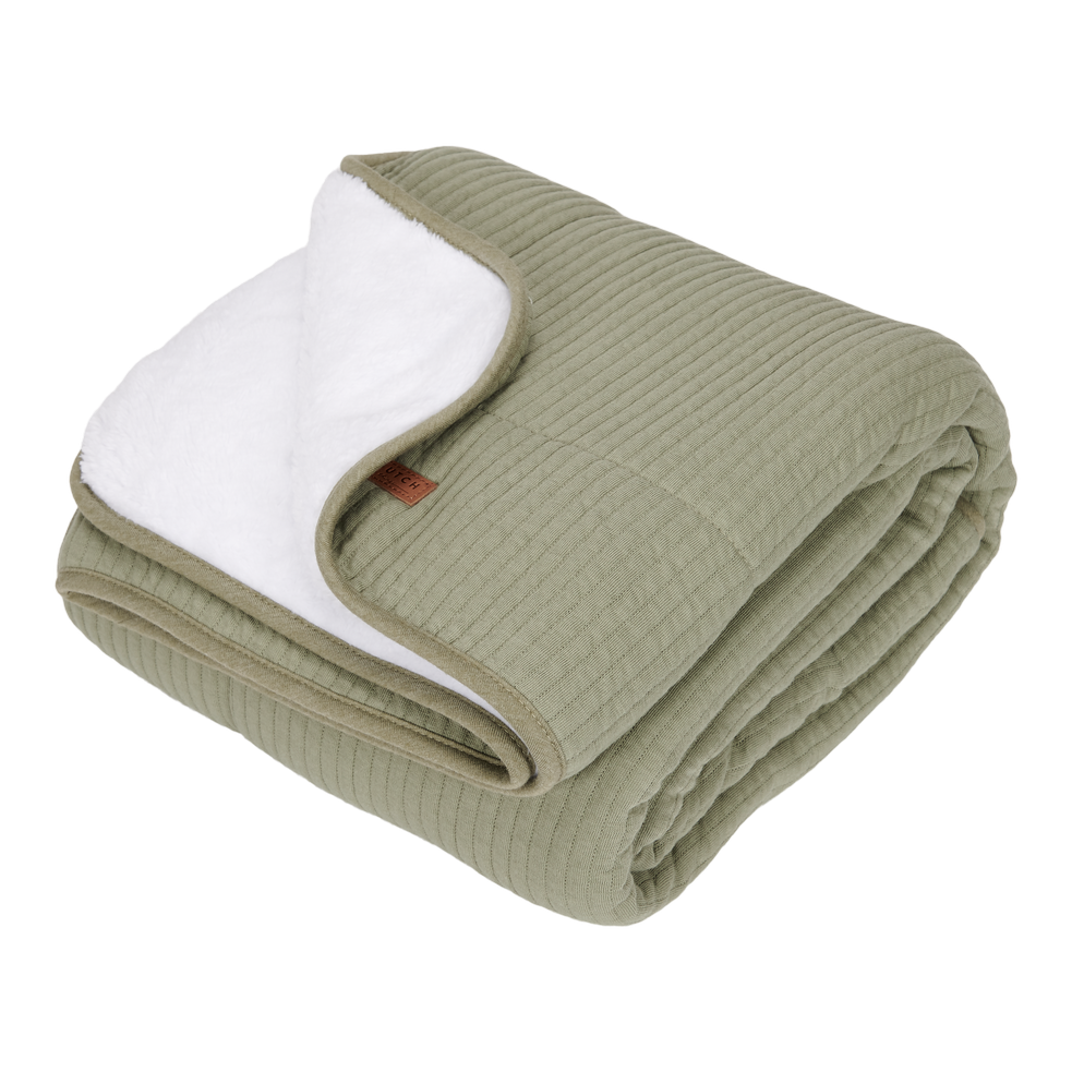 Kinderbettdecke Pure Olive