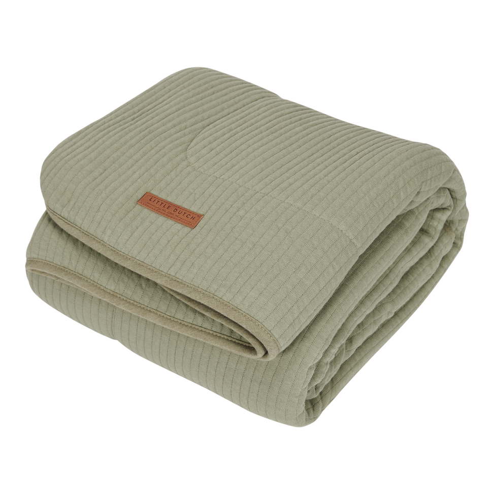 Kinderbettdecke Pure Olive
