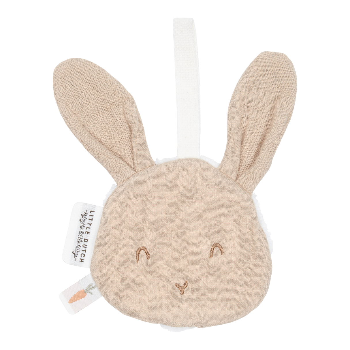 Schnullertuch muslin Bunny Beige
