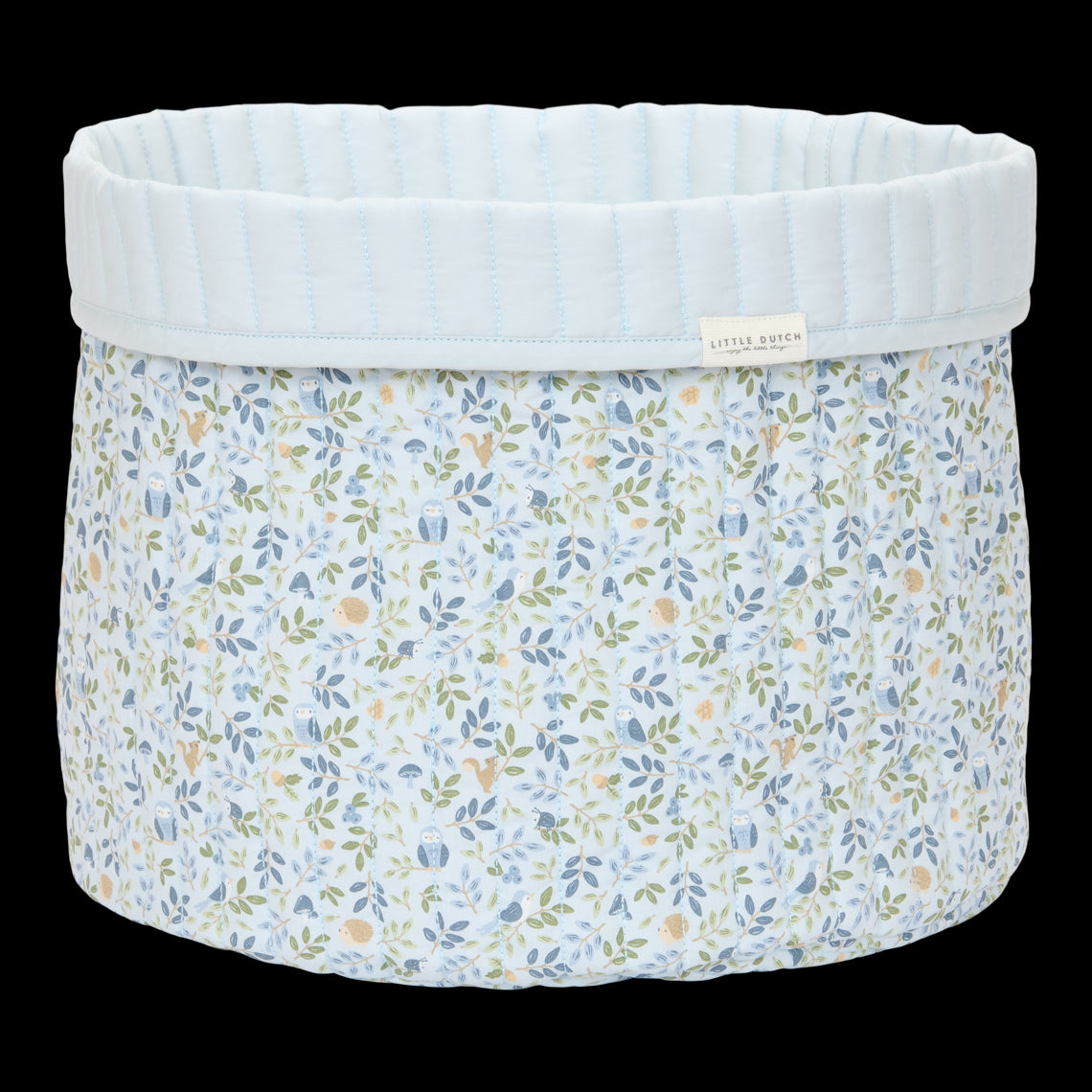 Gesteppte Pflegekörbchen gross Forest Adventure (reversible)