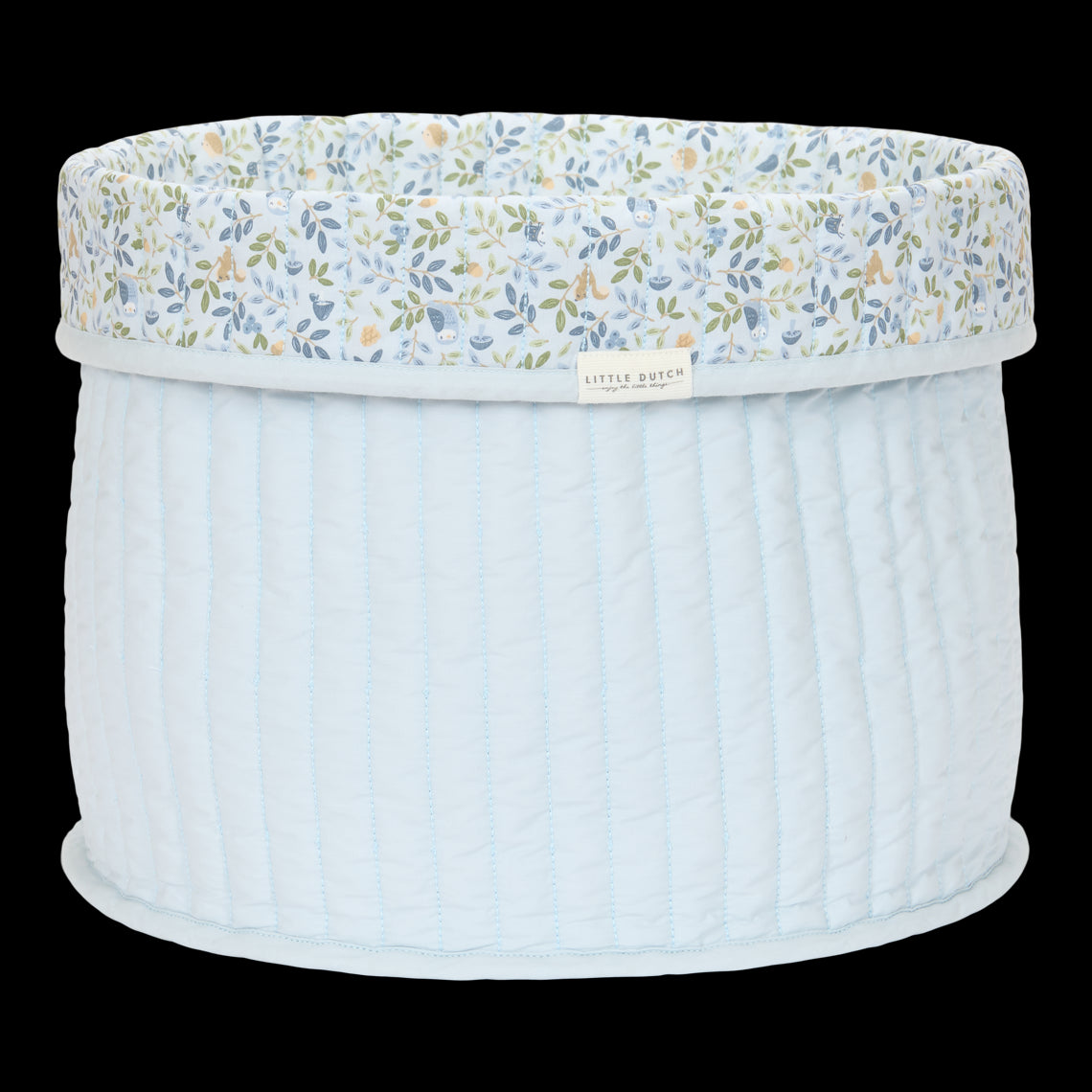 Gesteppte Pflegekörbchen gross Forest Adventure (reversible)